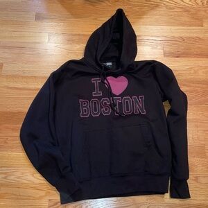 I ❤️ Boston Black Sweatshirt